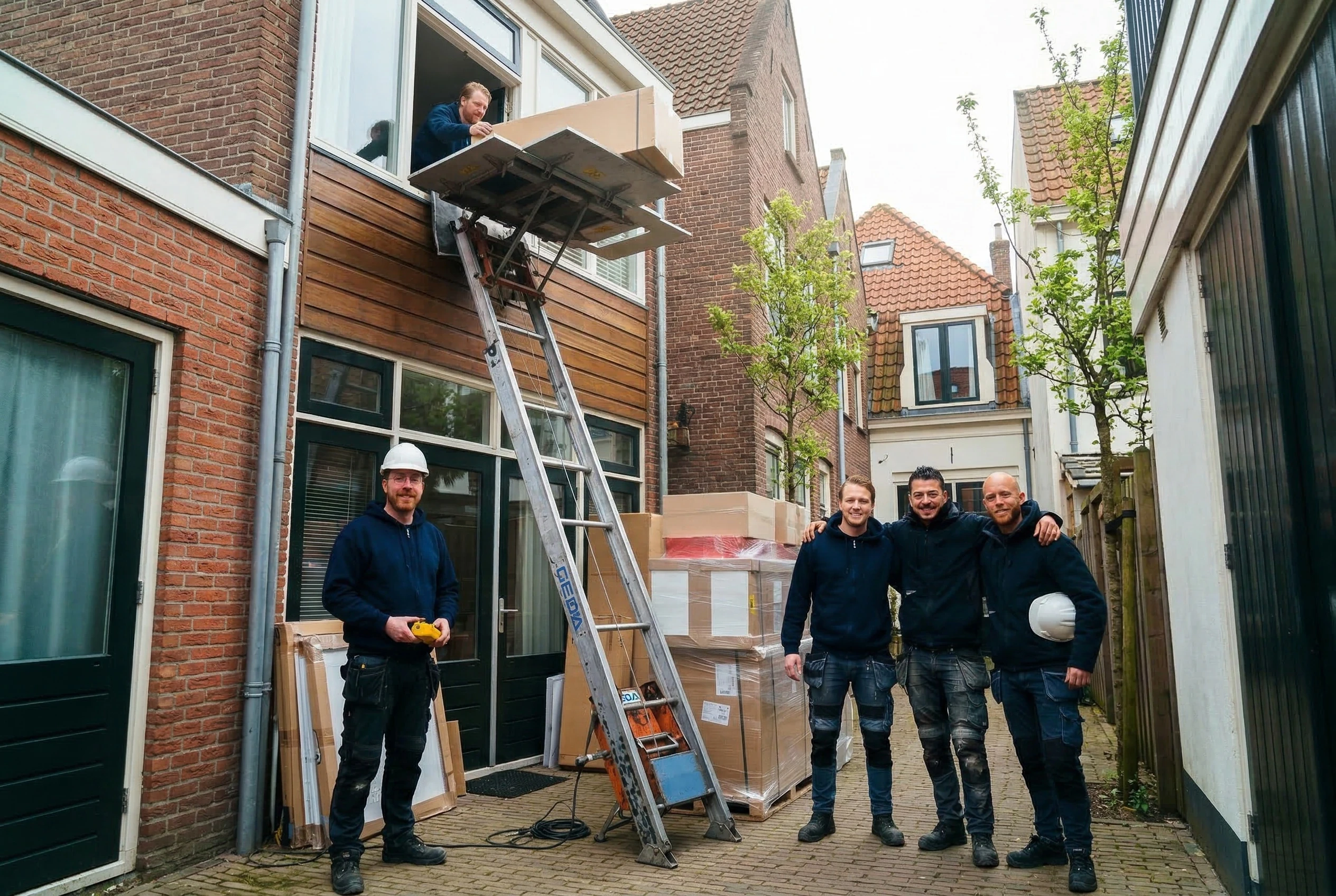 Gedalift voor compacte verhuizing Rijswijk
