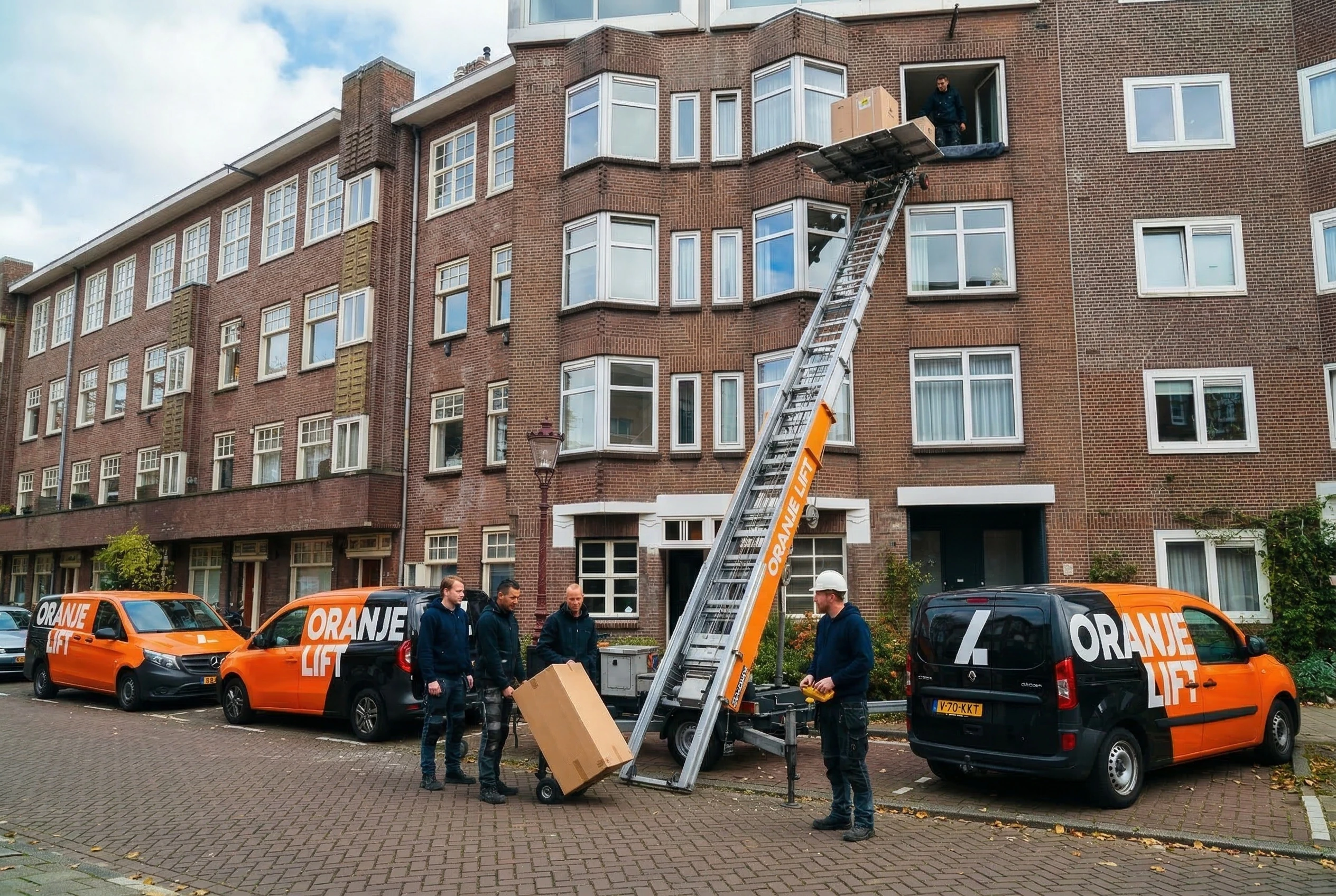 Verhuislift bij hoogbouw Rijswijk